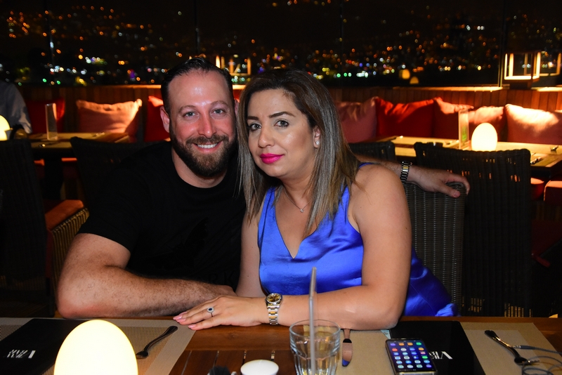 Nathaly Safy and Rabih Rahal at The View